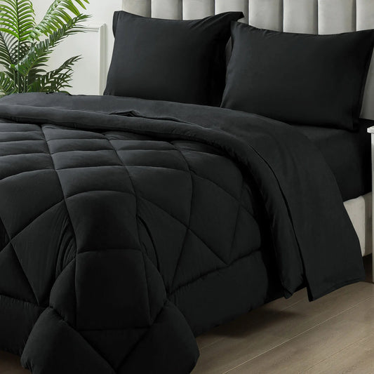 5-7 Pieces Bed in a Bag, Bedding Set