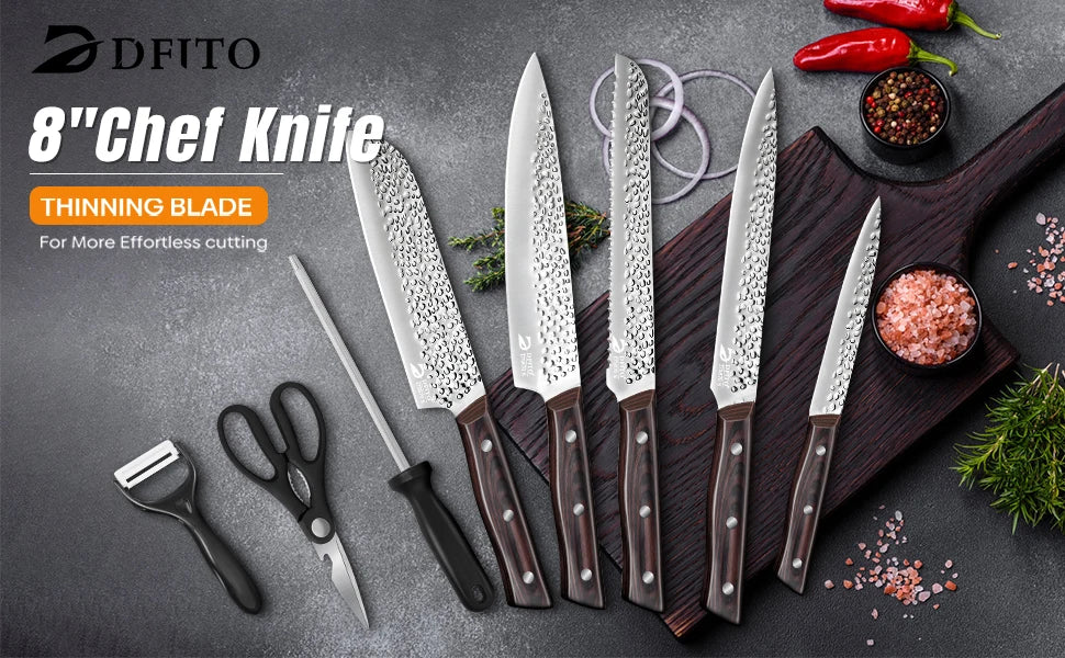 8pcs Chef Knife set