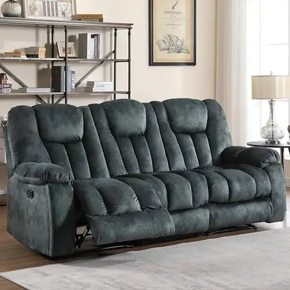 Recliner Chair and 3 Seat Couch Set