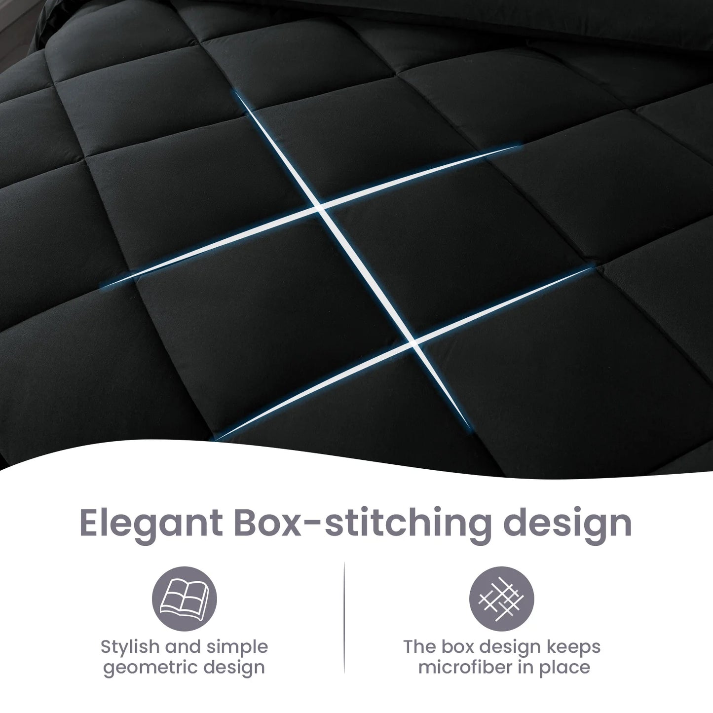 5-7 Pieces Bed in a Bag, Bedding Set