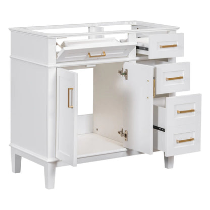 36-inch Bathroom Vanity with Resin Sink