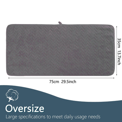 4 Piece Solid Color Towel Set