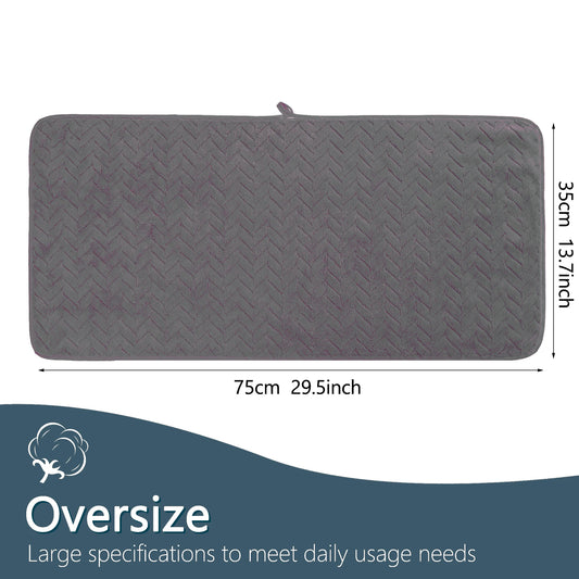 4 Piece Solid Color Towel Set