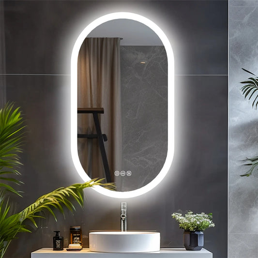 Oval Smart Mirrors 32 x 20 in